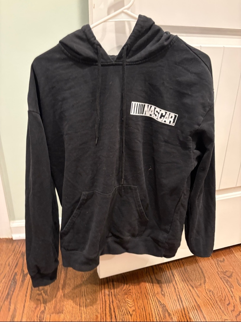 Nascar Black Logo Pullover Hoodie